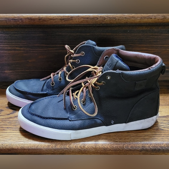 Polo Ralph Lauren Tedd Men\'s High Top Boots Shoes Size 10D main image 5